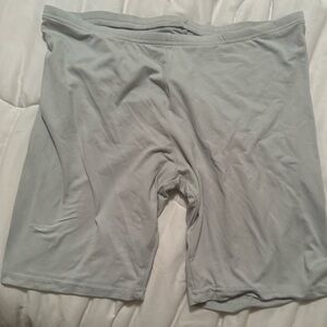 White soft women shorts!